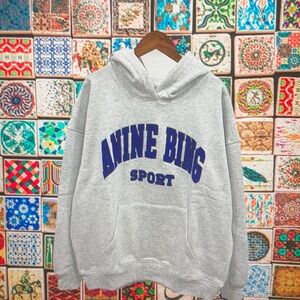 Anine Bing Gray sport sweater
